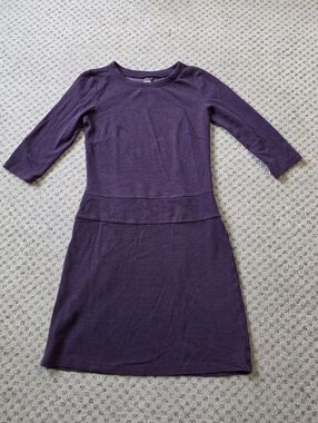 Horny Toad Classic Women's Purple Knit Dress
